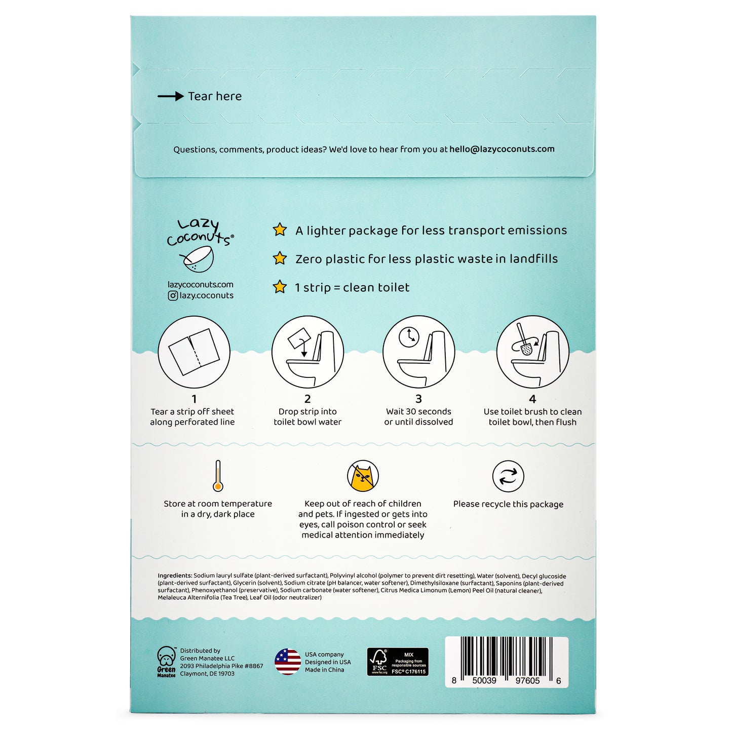 Toilet Cleaning Strips