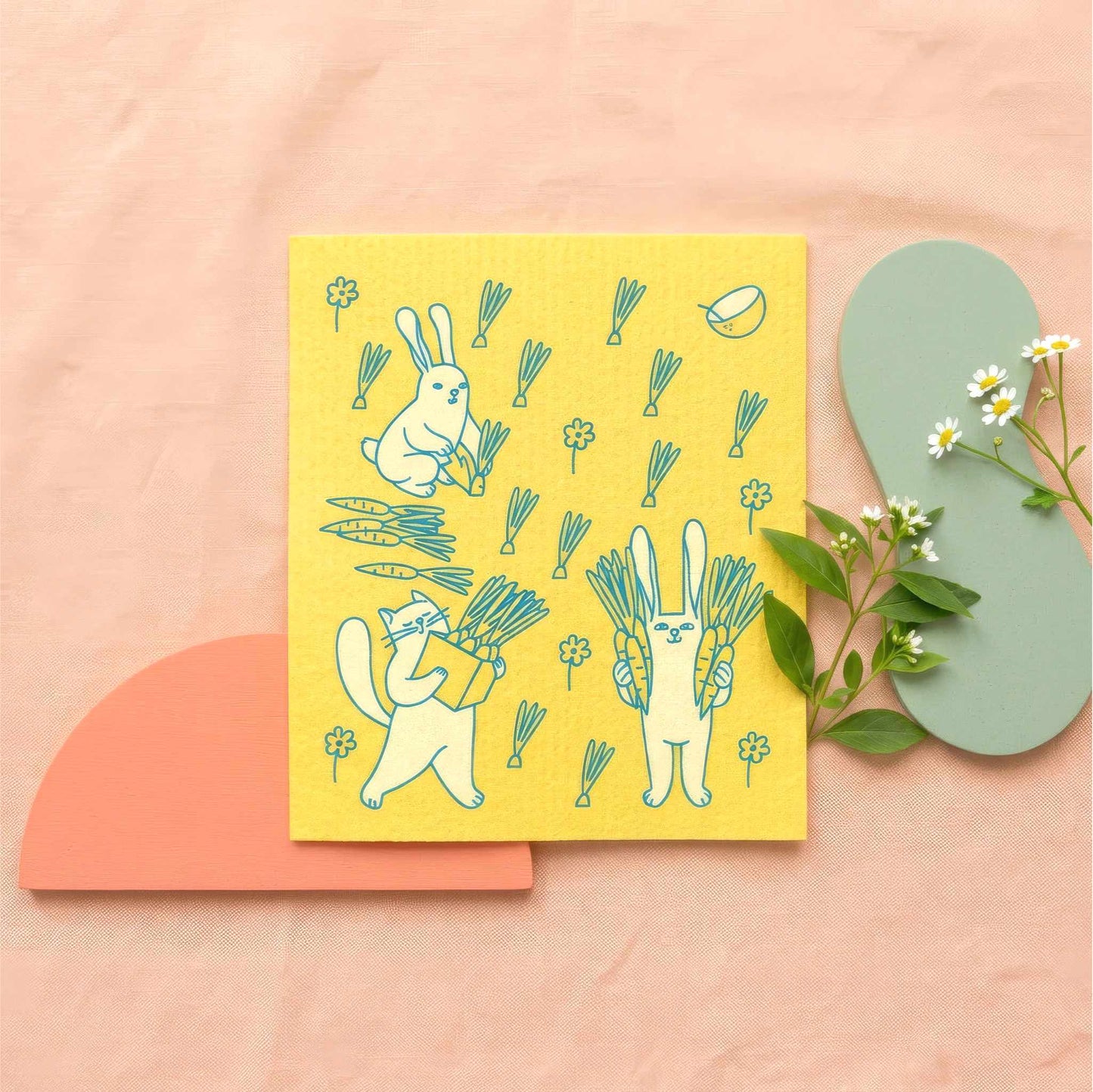 Garden Friends Swedish Dish Cloth — Set of 3