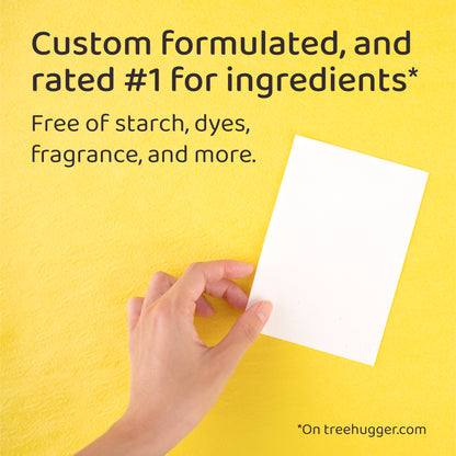 laundry detergent strips, 100 loads, custom-formulated message panel