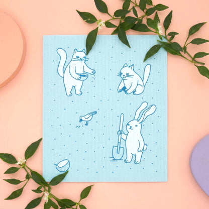 Garden Friends Swedish Dish Cloth — Set of 3