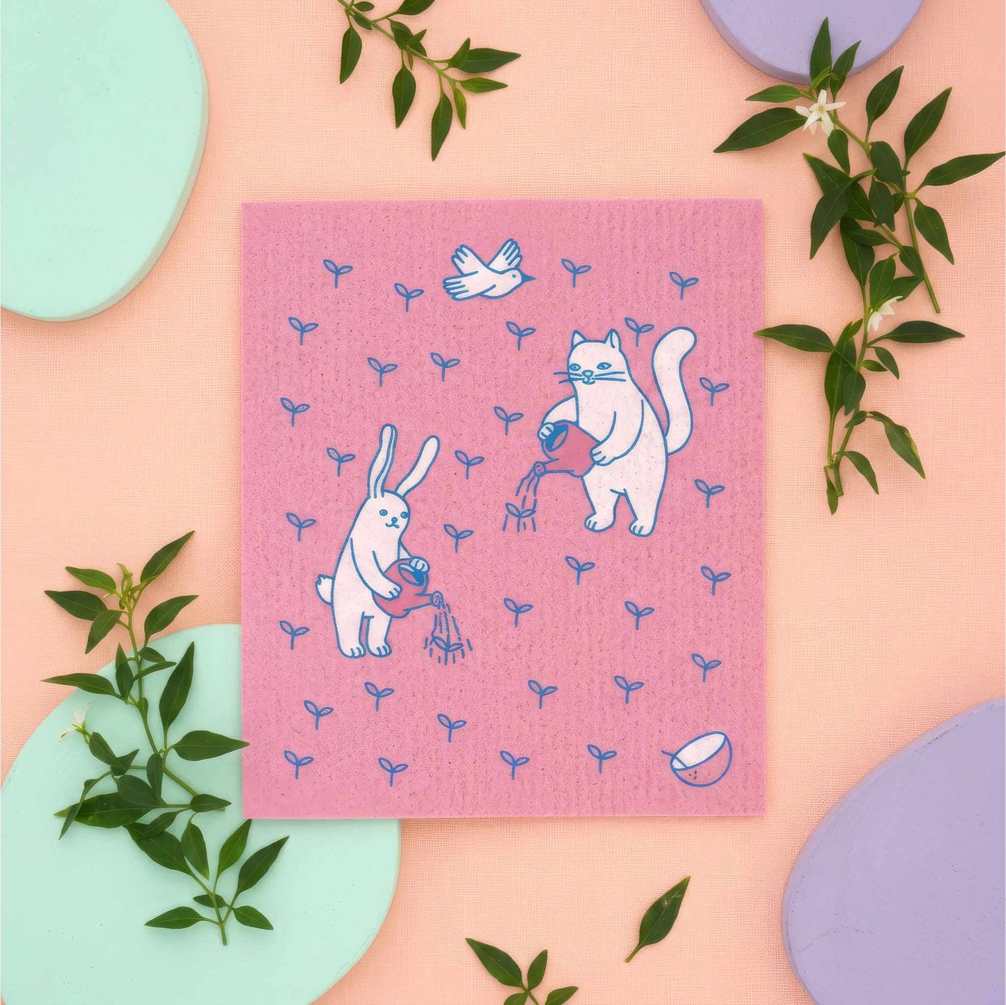 Garden Friends Swedish Dish Cloth — Set of 3