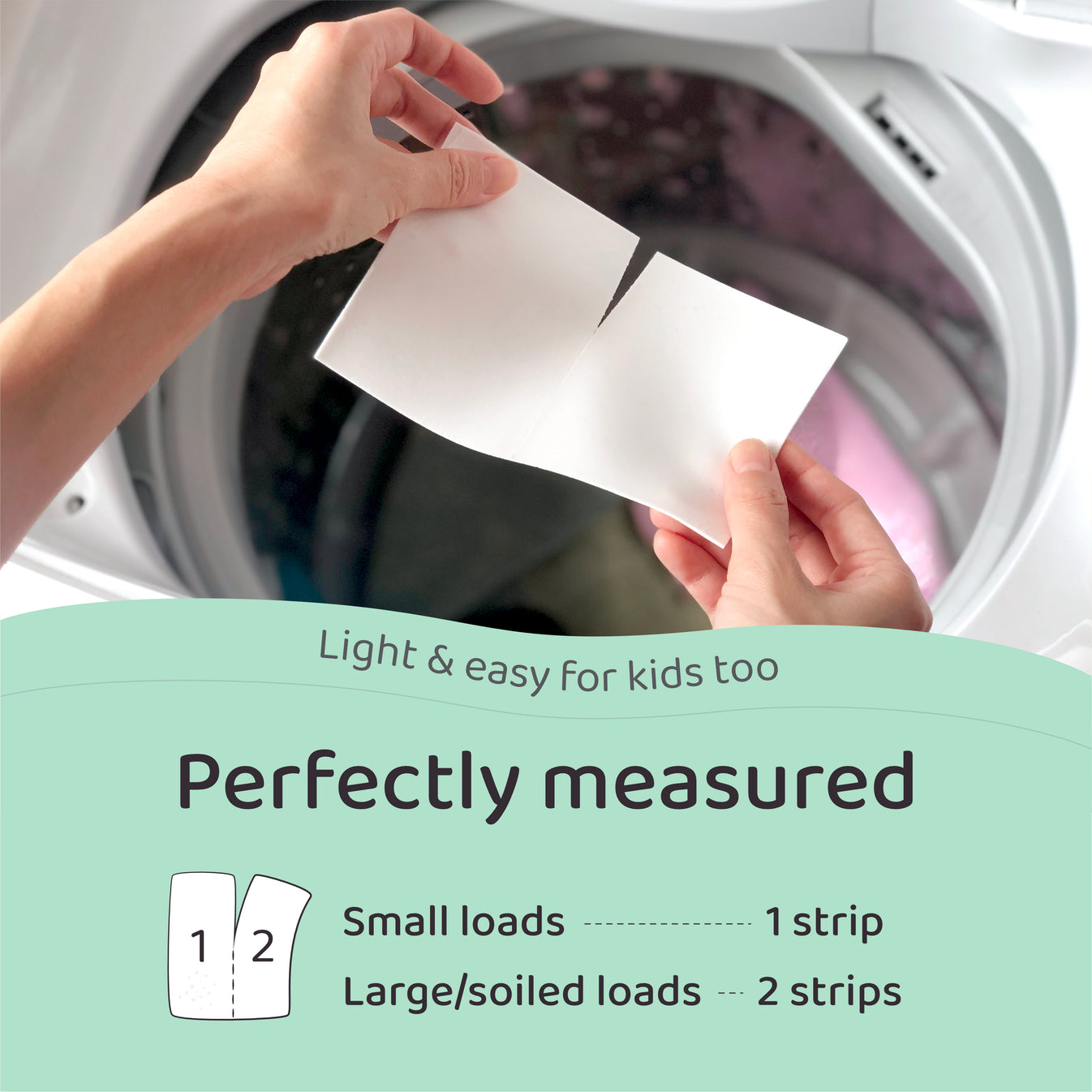 Lazy Coconuts Laundry Detergent Strips - Original - Zero Plastic ...
